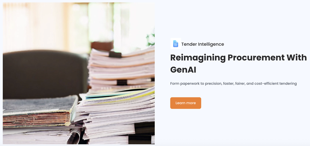 Valiance Solutions Tender Intelligence